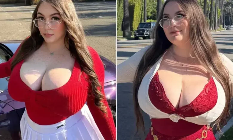 Gjoksi i saj vazhdon e rritet dita ditës  modelja në  pikë të hallit 