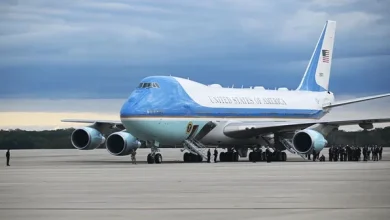 Photo of Shqetësime për sigurinë pas sulmeve ndaj Iranit, Trump ndryshon avion në Britani