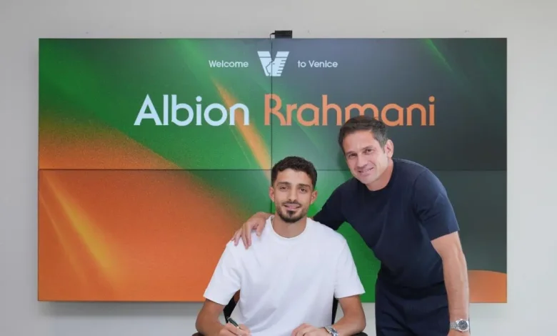 Zyrtare  Albion Rrahmani nënshkruan me klubin e Serie A