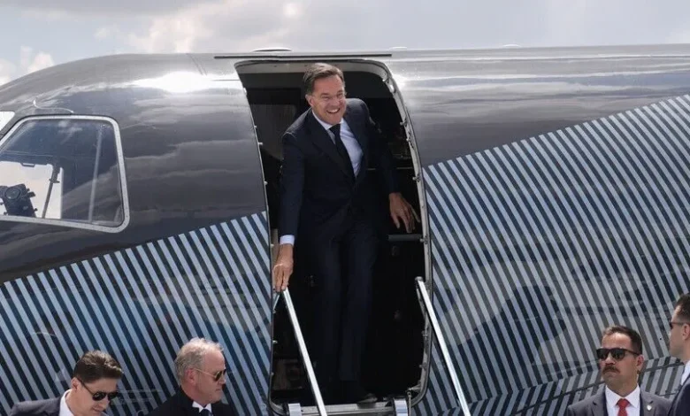 Sekretari i Përgjithshëm i NATO s  Mark Rutte  mbërrin në Ankara për samitin e nivelit të lartë