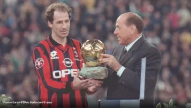 Photo of Mbreti pa Top të Artë/ Trofeun që Baresit bota ia mohoi, Berlusconi ia dhuroi. Në shtëpinë e tij qëndron ende një kopje origjinale e trofeut