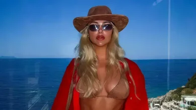 Photo of Fustani blu i Bay T ndez imagjinatën në Instagram