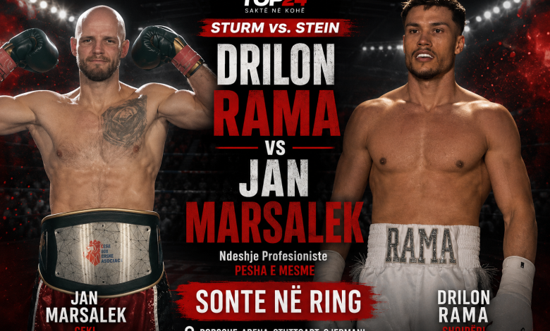 DRILON RAMA RIKTHEHET SONTE NË RING   PËRBALLET ME JAN MARSALEK
