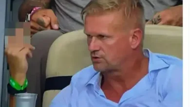 Photo of Skandal në tribunë, babai i Haaland shpërthen në të shara dhe gjeste kundër lojtarëve të Anglisë