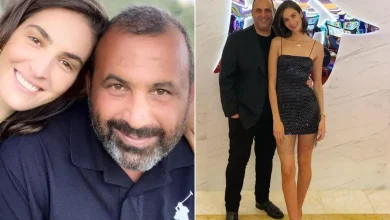 Photo of Emina Çunmulaj i dedikon një urim të veçantë bashkëshortit të saj në ditëlindje