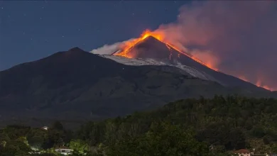 Photo of Shpërthen sërish vullkani Etna, ndërpriten fluturimet në Siçili