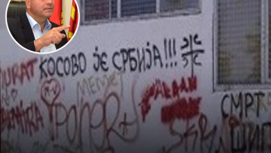 Photo of Dimitrievski reagon për grafitin “UÇK tek “Srpski Vez”, por kurrë nuk reagoi për grafitet: “Mrtov shqiptar, dobar shqiptar”?