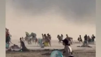 Photo of Video/ “Nuk e kishim parë kurrë më parë”, kaos në një plazh në Francë. Stuhia e fuqishme tmerron pushuesit: U errësua papritur dhe…
