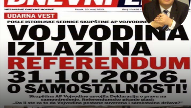 Photo of Maliqi: Me 31 tetor, Referendum për shkëputjen e Vojvodinës nga Serbia