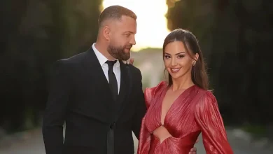 Photo of Kiara Tito: Fustani i kuq që magjeps dhe ngjall debate në rrjet