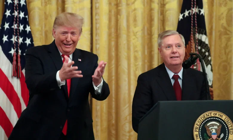Ndarja nga jeta e senatorit Lindsey Graham  Trump  Patriot i vërtetë  Reagon edhe Netanyahu
