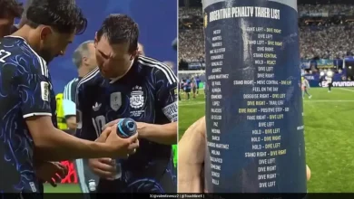 Photo of Arma që nuk “u shkrep”/ Messi dhe Argjentina zbulojnë “sekretin” e Pickfordit për penalltitë, shishja me shënime mbeti në fushë