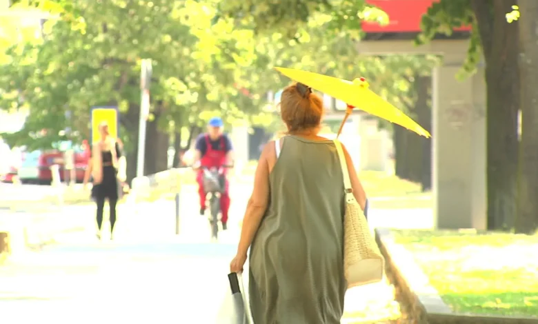 Temperatura në vend deri në 40°C  Rexhepi  Shtohen intervenimet  kujdes nga vapa