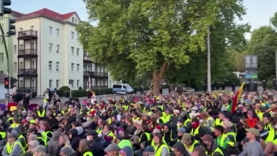 Photo of Protesta të dhunshme në Gjermani, policia zbret në rrugë për kongresin e AfD-së