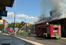 Photo of Zjarr në Bulevardin Jugor në Kisella Vodë të Shkupit
