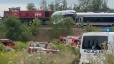 Photo of Aksident i rëndë në Kroaci, përplasen tren pasagjerësh dhe tren mallrash, 14 të lënduar