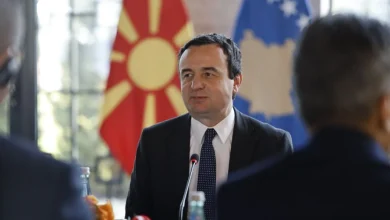 Photo of Kryeministri i Kosovës, Albin Kurti, sot do të vizitojë Maqedoninë e Veriut