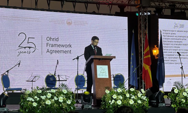 Ferati  25 vjet pas Marrëveshjes së Ohrit  detyra jonë është ta shndërrojmë paqen në besim dhe besimin në një të ardhme më të mirë