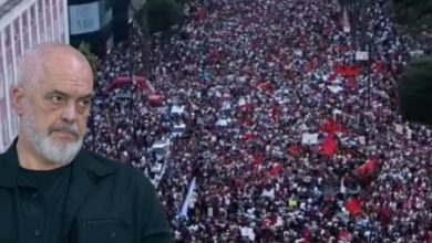 Photo of Sot 70 ditë rezistencë, qytetarët në Tiranë sërish në protestë, kërkojnë dorëheqjen e kryeministrit