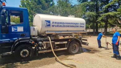 Photo of DMSH: Tre cisterna me ujë të pijshëm dhe teknik për nevojat e Gostivarit
