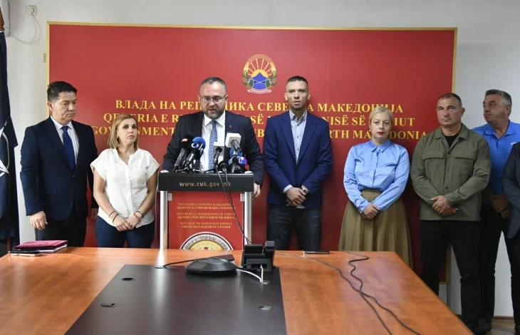Seancë e Shtabit kryesor për kriza kushtuar gjendjes me ujin në Gostivar
