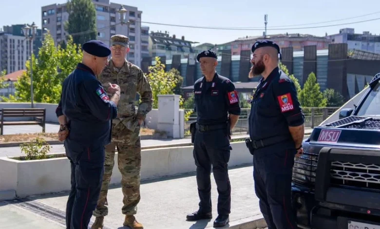 Shefi i Shtabit të KFOR it në Mitrovicë  Po përshtatim pozicionimin