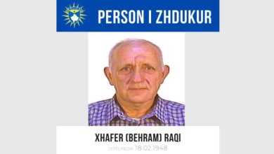 Photo of I zhdukur që nga 2 korriku, Policia e Kosovës kërkon ndihmë për gjetjen e Xhafer Raqit