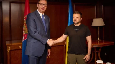 Photo of Zelenskyy mbërrin në Serbi në vizitën e parë në vend