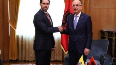 Photo of Begaj pret ambasadorin e Ekuadorit:Njohja e Kosovës forcon paqen në Ballkan
