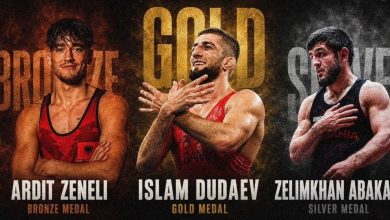 Photo of Tre medalje në Lojërat Mesdhetare, Begaj përgëzon ekipin shqiptar të mundjes