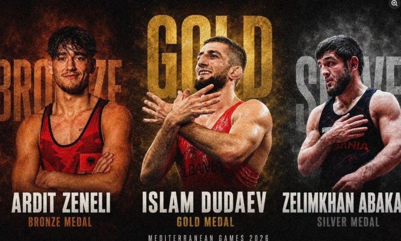 Tre medalje në Lojërat Mesdhetare  Begaj përgëzon ekipin shqiptar të mundjes
