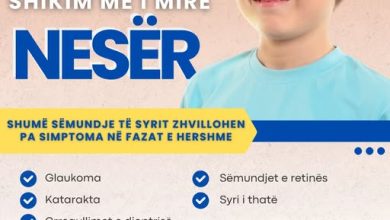 Photo of Laor Medical: Shumë sëmundje të syrit zhvillohen pa simptoma – specialistët apelojnë për kontrolle të rregullta