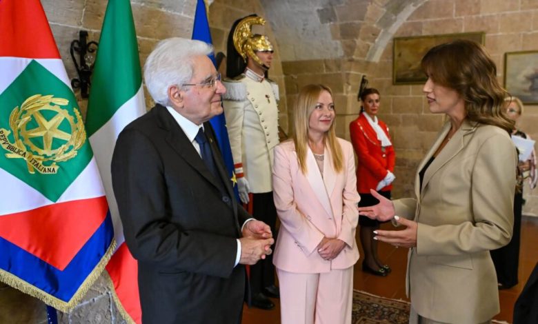 Haxhiu pritet nga presidenti italian para ceremonisë së Lojërave Mesdhetare