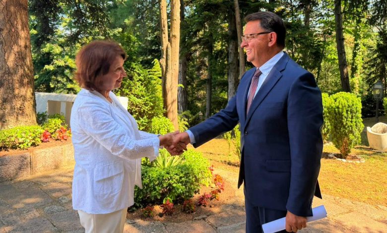 Siljanovska pret në takim guvernatorin Trajko Sllaveski 