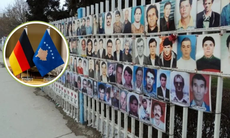 Çështja e personave të zhdukur  Ambasada e Gjermanisë  Serbia të bashkëpunojë me Kosovën