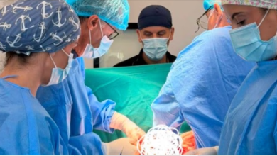 Photo of Operacion i rrallë në Klinikën Torakale: 23 vjeçarit i hiqet tumori 3.5 kilogramësh