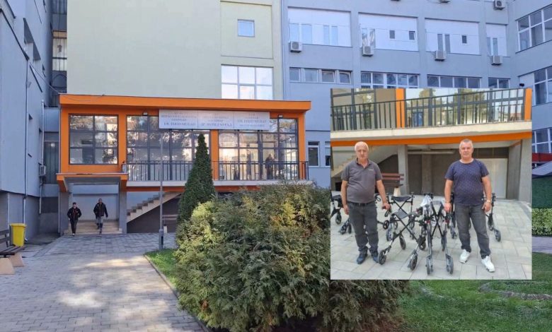 Vëllezërit Memedi japin shembull dhurojnë 8 karroca për Spitalin e Gostivarit  transportin e siguroi  Nasir Turs 