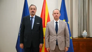 Photo of Kryetari i Kuvendit, Afrim Gashi, zhvillon takim lamtumirës me ambasadorin e Turqisë, Fatih Ulusoy
