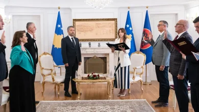 Photo of Emri i dytë i PDK-së nuk u emërua, Haxhiu deklarohet pas betimit të anëtarëve të KQZ-së