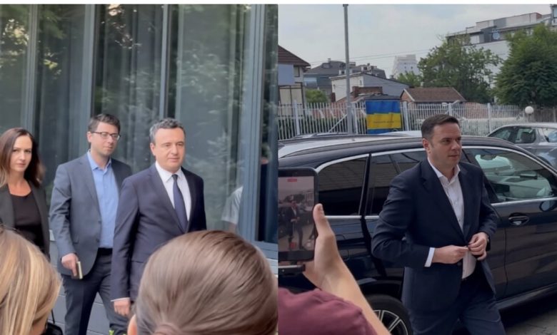 Abdixhiku pas takimit me Kurtin  U dakorduam që të vijmë me emra konkretë në takimin e ardhshëm