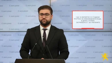 Photo of Manasievski: LSDM dhe Filipçe për vite me radhë heshtën për ujin e pasigurt, ndërsa sot po simulojnë shqetësim