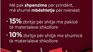 Photo of Durmishi: “Shporta Shkollore” ul çmimet deri më 15%, mbrojmë buxhetin e familjeve