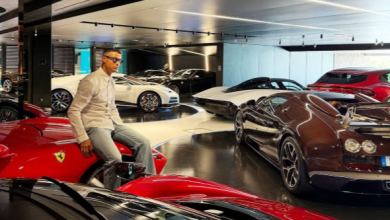 Photo of Nga Bugatti te Lamborghini, Ronaldo ekspozon supermakinat e tij marramendëse