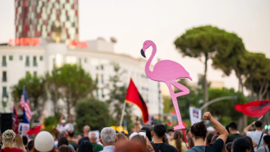 Photo of “Revolucioni i Flamingove” në Shqipëri/ ABC Australia: Protesta kundër Ramës, më e madhja që nga rënia e komunizmit