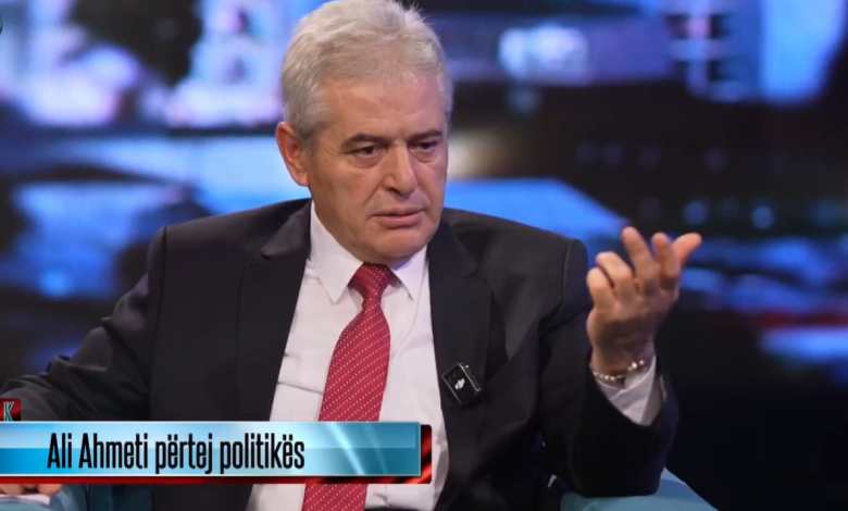 Ali Ahmeti  Sa të kemë mundësi të kontrollojmë badenterin në kuvend ligjji për përfaqësim të drejtë nuk kalon 