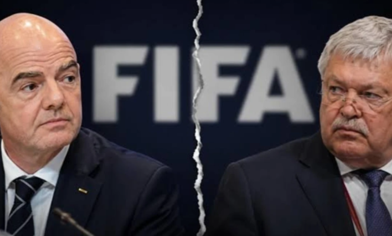  Kam humbur besimin tek ty   nënkryetari i FIFA s sulmon Infantinon