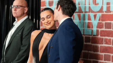 Photo of Vetëm një ditë pas përfundimit të Sunny Hill, Dua Lipa shfaqet krah partnerit në premierën e filmit të tij të ri