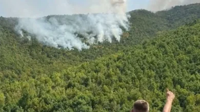 Photo of Katër avionë janë angazhuar për shuarjen e zjarrit mbi fshatin Gaber