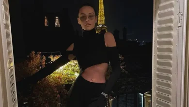 Photo of Gresa Hoti, vesh fustanin transparent që rrëzoi rrjetin