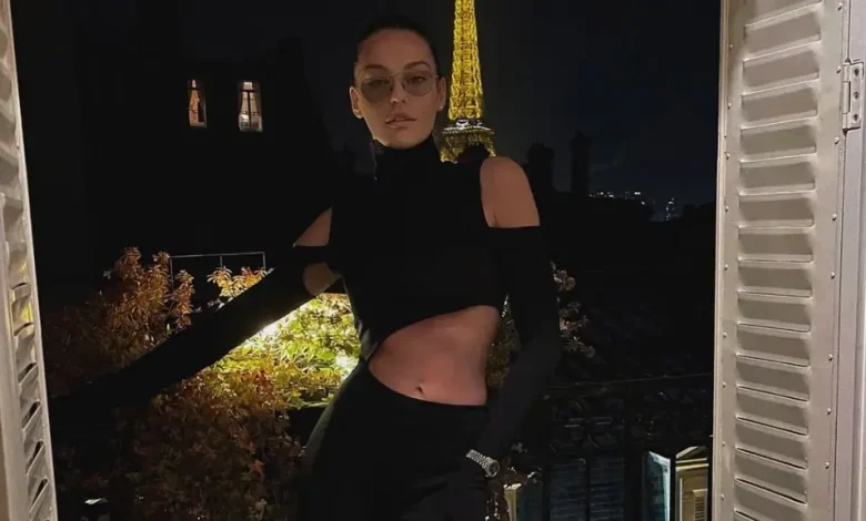 Gresa Hoti  vesh fustanin transparent që rrëzoi rrjetin